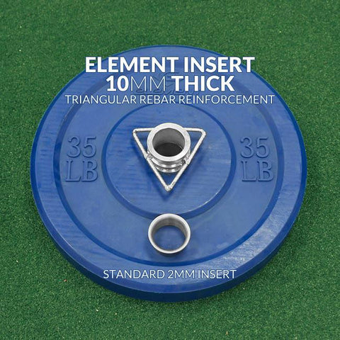 Image of Element Fitness Commercial 55lbs Bumper Plate