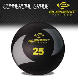 Element Fitness Commercial 25lbs Medicine Ball