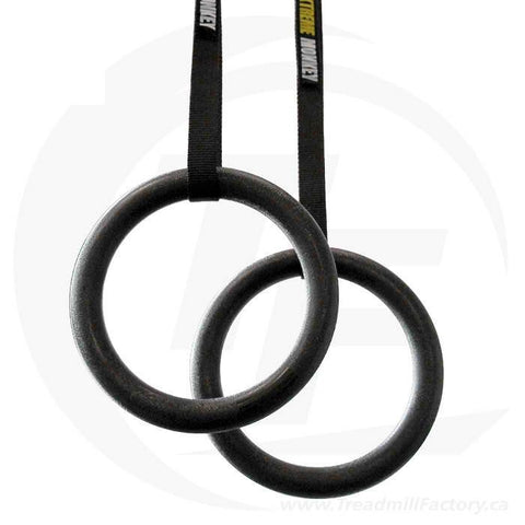 Image of Xtreme Monkey Black Gym Rings Residential