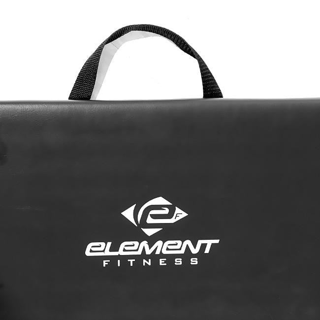 Element Fitness 2' x 4' x 2" Folding Black Exercise Mat