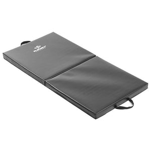 Element Fitness 2' x 4' x 2" Folding Black Exercise Mat