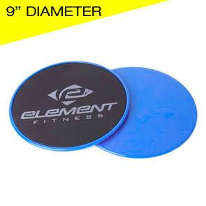 Image of Element Fitness XL Power Gliding Discs - 9"