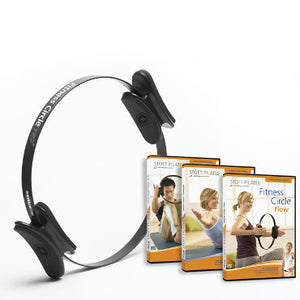 Merrithew Fitness Circle® Pro &amp; 3-DVD Set - 12 inch (Black)