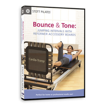 Merrithew DVD - Bounce &amp; Tone: Jumping Intervals with Reformer Accessory Boards