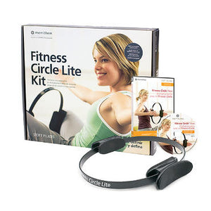 Merrithew Fitness Circle® Lite Kit with DVD &amp; Poster - 14 inch (Black)