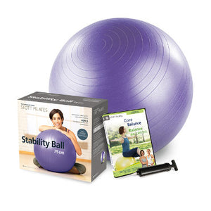 Merrithew Stability Ball™ Plus Kit - 75cm (Purple)