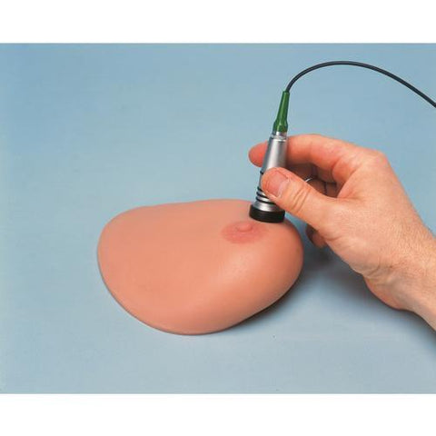 Image of 3B Scientific Breast Self Examination model, three single breasts on base