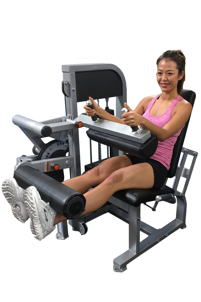 Muscle D Fitness Leg Extension/Seated Leg Curl Combo Machine