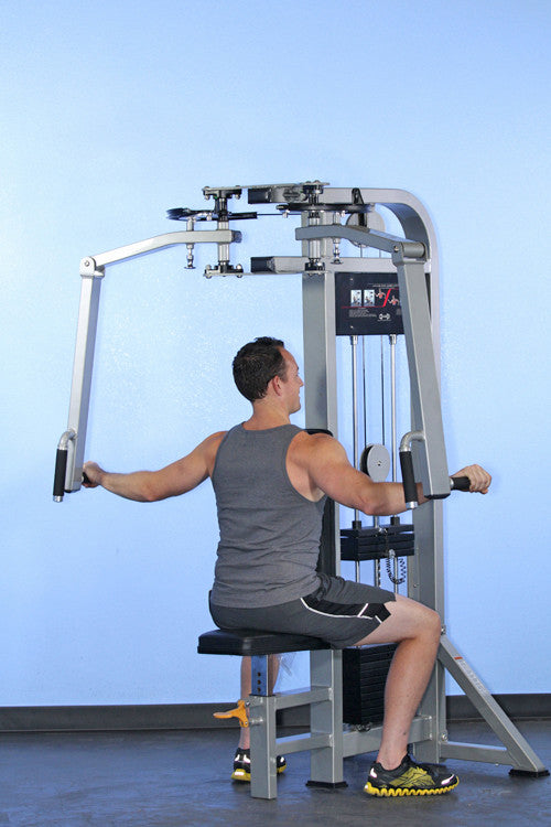 Muscle D Fitness Pec Deck/Rear Delt Combo Machine