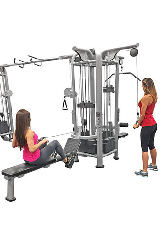 Image of Muscle D Fitness Deluxe 5 Stack Jungle Gym Version A