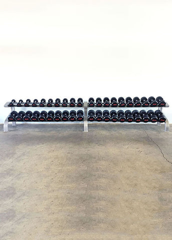 Image of Muscle D Fitness Modular Three Tier 12 Pairs Dumbbell Rack
