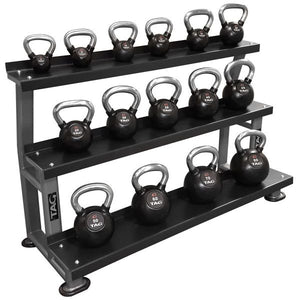 TAG Fitness COMMERCIAL 3 Tier KETTLEBELL RACK