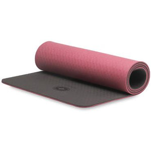 Merrithew Eco-Deluxe Pilates Mat with Strap (Raspberry)