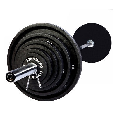 Troy Barbell Black Olympic Weight Set