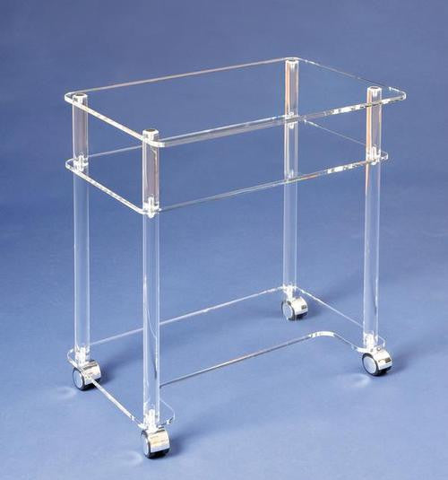3B Scientific Plexiglas side table (60 wide; 40 deep; 90 high)