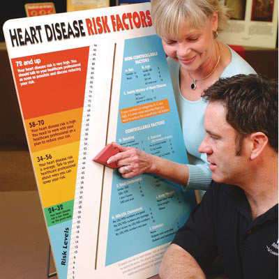 3B Scientific Heart Disease Risk Factors Display