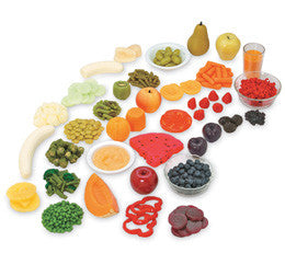 3B Scientific Fruit & Vegetable Rainbow Foods Kit