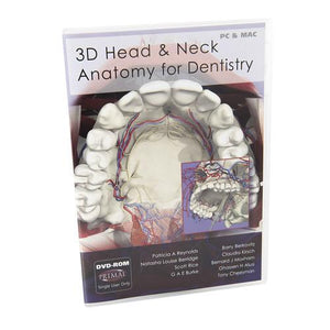 3B Scientific 3D Head & Neck Anatomy for Dentistry DVD-ROM, for students