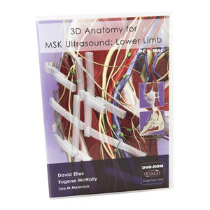 3B Scientific Primal Pictures 3D Anatomy for MSK Ultrasound Lower Limb DVD-ROM