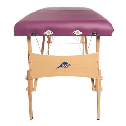 Image of 3B Scientific 3B Deluxe Portable Massage Table - Burgundy