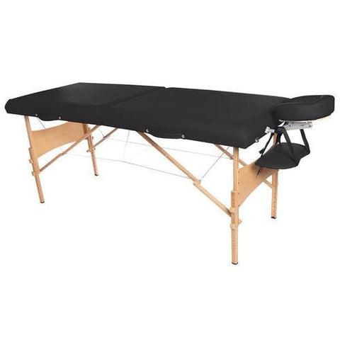 3B Scientific 3B Deluxe Portable Massage Table, Black