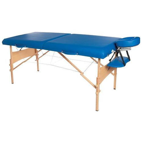 Image of 3B Scientific 3B Deluxe Portable Massage Table - Blue