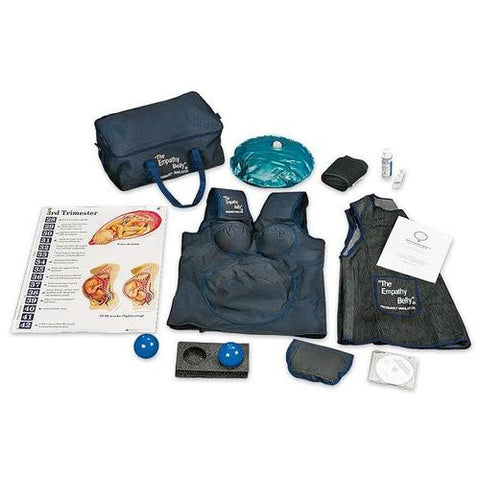 Image of 3B Scientific The Empathy Belly® Pregnancy Simulator - Adult Version with Expectant Father/Adult DVD