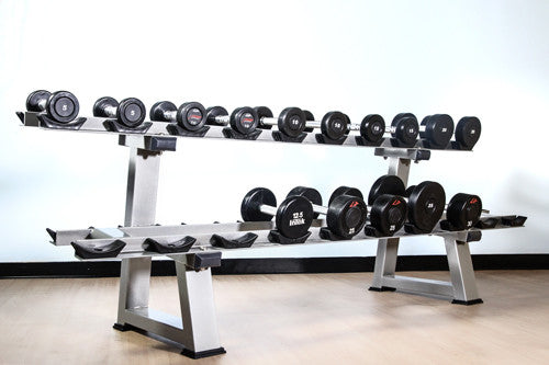 Muscle D Fitness Double Dumbbell Rack