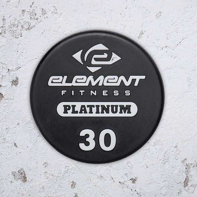 Element Fitness Commercial Polyurethane Round Curl Bar Set 20lbs - 110 lbs
