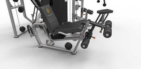 Image of Element Fitness 3 stack 4 station gym