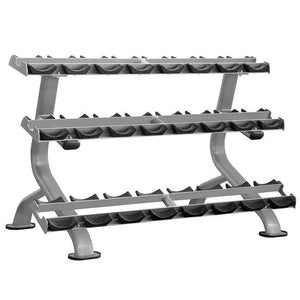 Element Fitness Series 3-Tier Dumbbell Saddle Rack