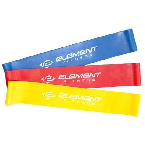 Image of Element Fitness Resistance Exercise Bands (Mini-Bands) Level 1