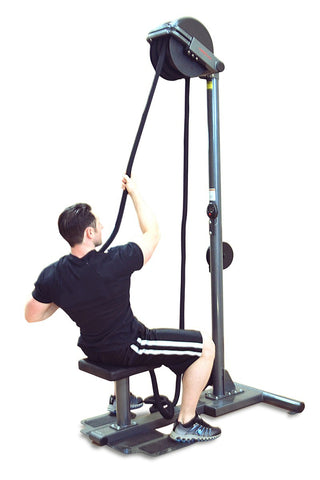 Image of Hipeq Ropeflex Vertical Rope Pulling Resistance Machine - RX2500 ORYX