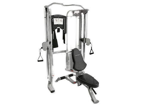 Image of BodyCraft PFT Functional Trainer, 2x160lb Stacks, w/accessories/workout