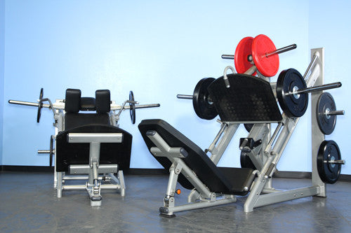 Muscle D Fitness 45 Degree Linear Leg Press Machine
