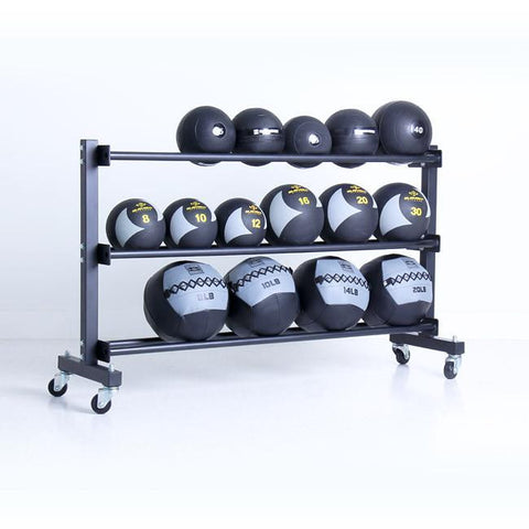 Image of XM 3 Tier Commercial Med Ball Rack w/ wheels