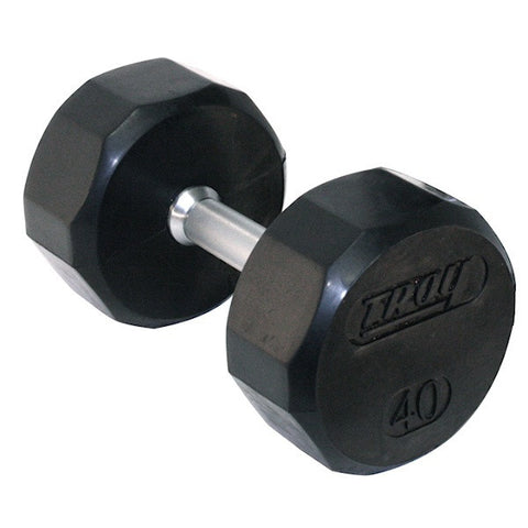 Image of Troy Barbell TSD-R Rubber Coated Dumbbells