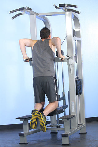 Image of Muscle D Fitness Weight Assisted Chin/Dip Combo Machine