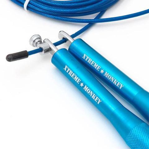 Image of Xtreme Monkey Aluminum Cable Speed Rope -Blue
