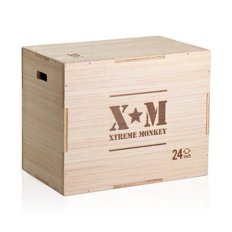 Image of Xtreme Monkey flat pack wood plyo box